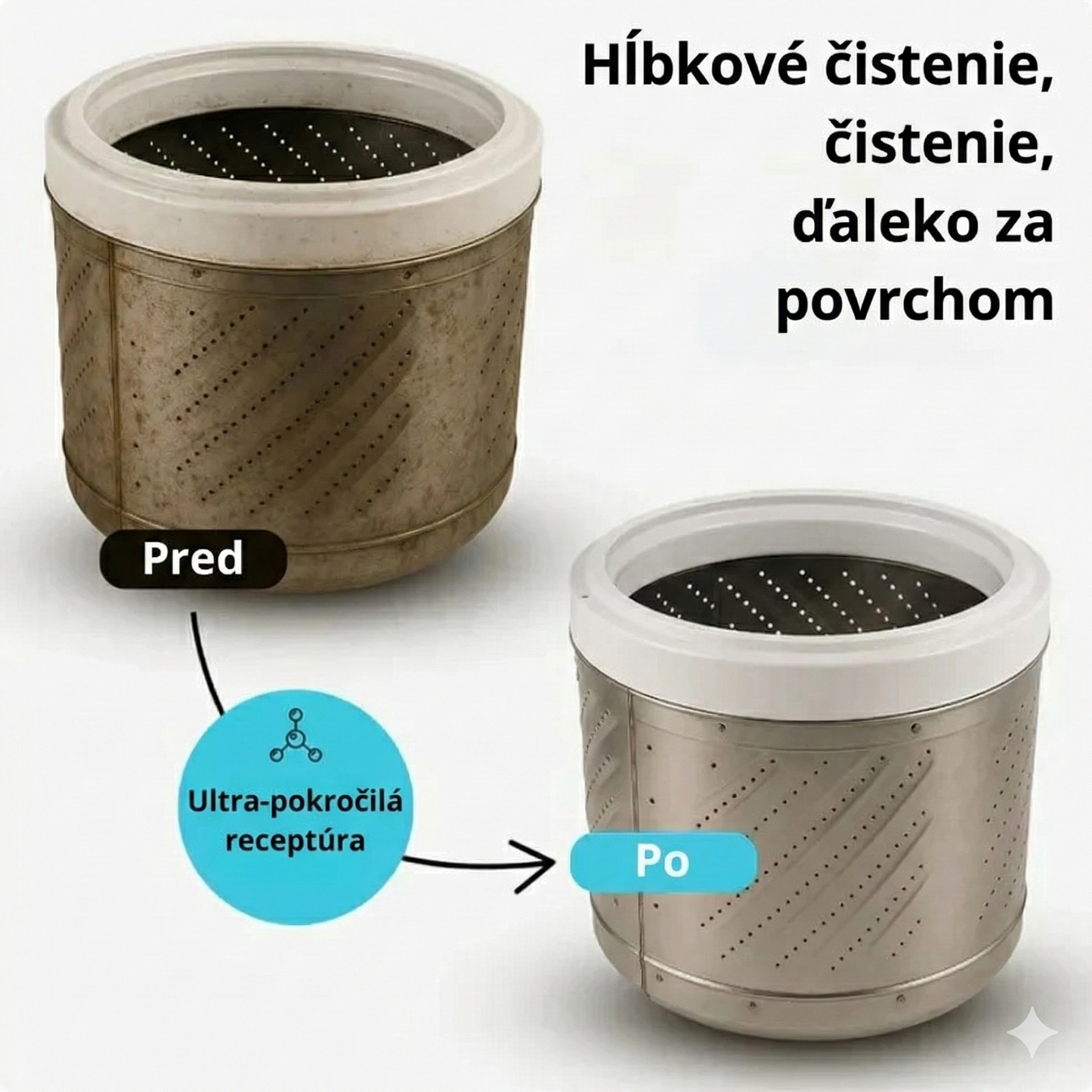 Profi čistič práčky – aktívne enzýmy