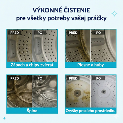 Profi čistič práčky – aktívne enzýmy
