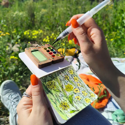 Miniatúrna sada akvarelu