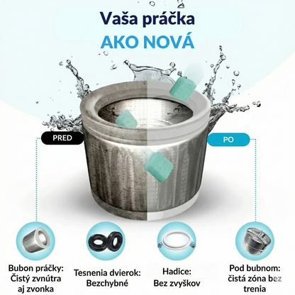 Profi čistič práčky – aktívne enzýmy